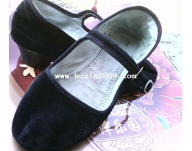  饭店服务员34码黑高4P 