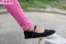 现代红牛仔与传统黑平底的碰撞13P 