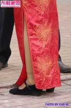  街拍_旗袍黑高看过够(18P) 