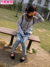  肉丝黑高——布鞋学生妹【16P】 